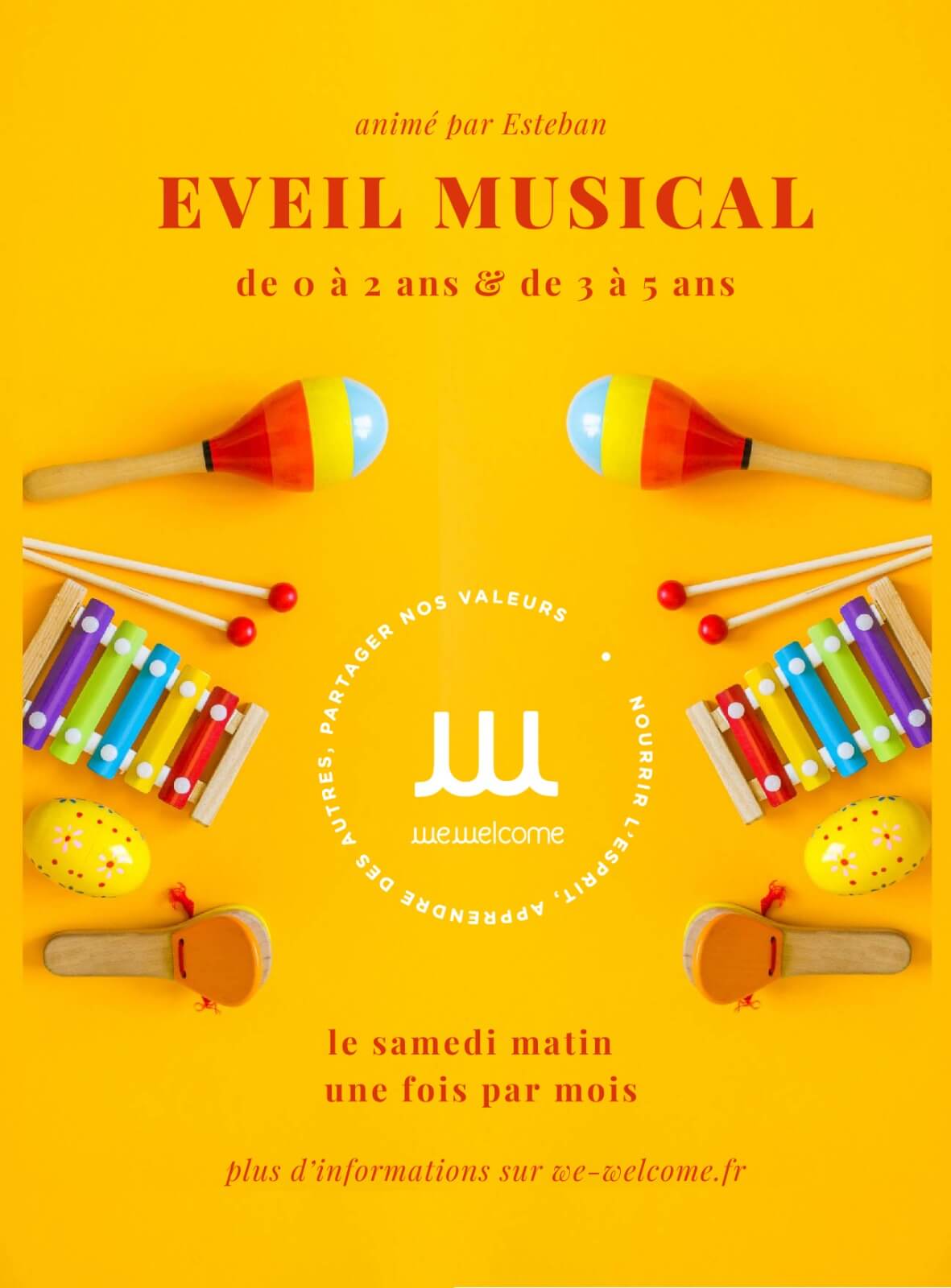 Atelier Musical Tout-Petits 0 - 2 ans
